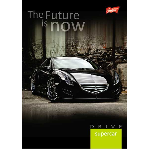 Brulion w twardej oprawie A5, 96 k krata mix Unipap