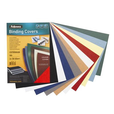 Okładki skóropodobne FELLOWES 250g DELTA A4 100 szt szare