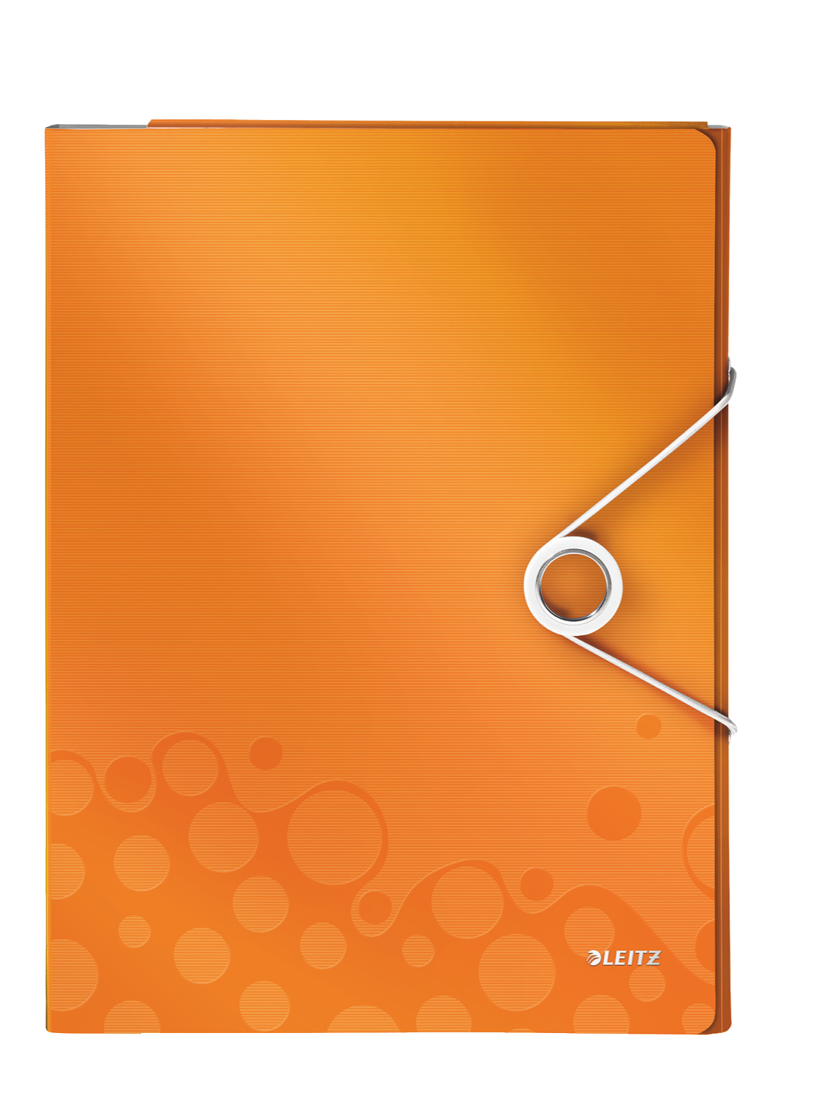 Organizer Leitz WOW na 160kartek A4 Metaliczny pomarańczowy