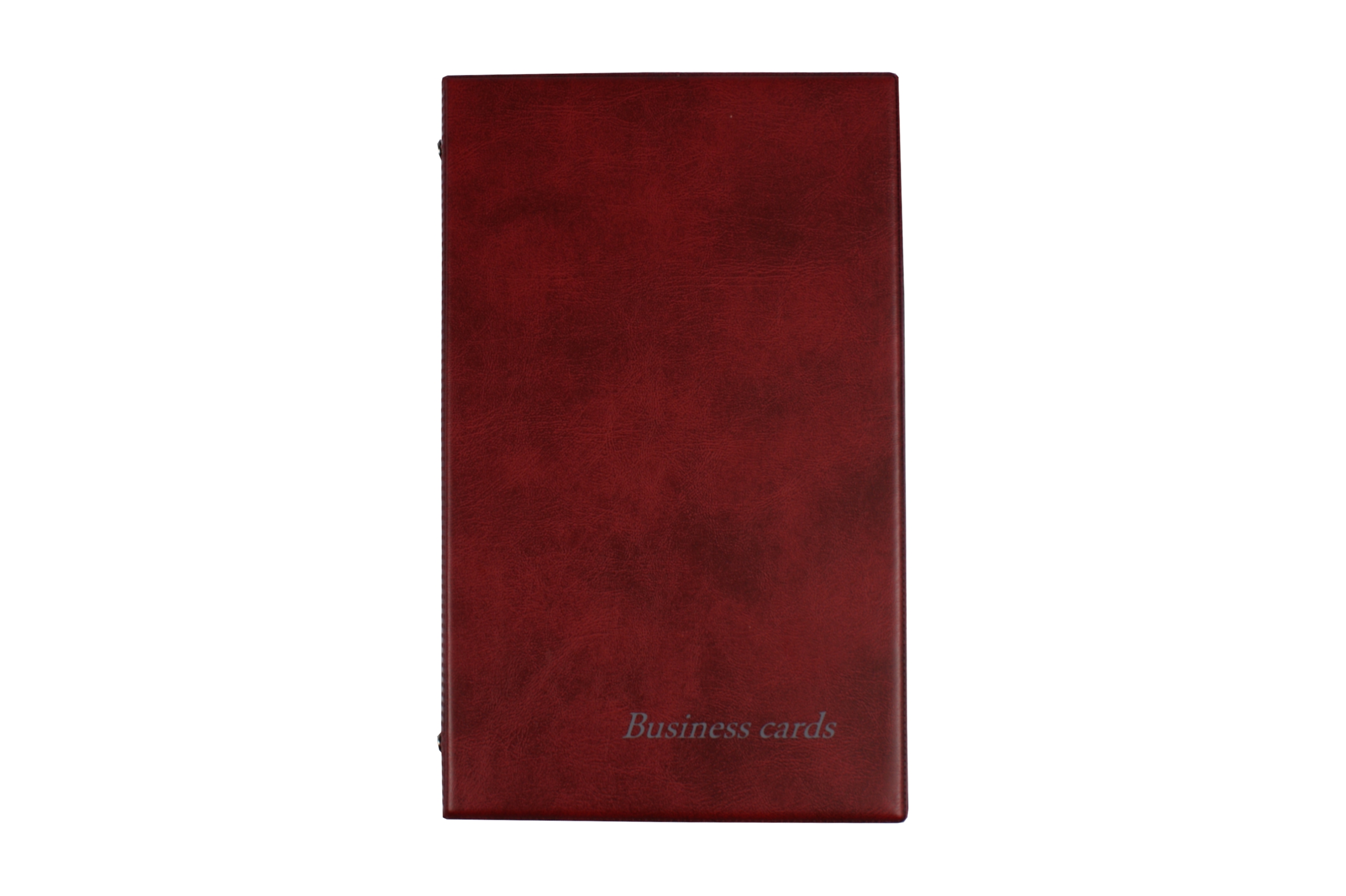 Wizytownik BIURFOL na 200 wizytówek standard bordo