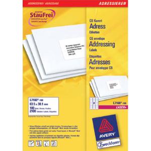 Etykiety ZWECKFORM QuickPEEL adresowe 99,1x38,1 (100) 14 sztuk na arkuszu