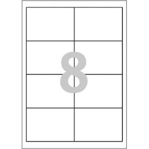 Trwałe Etykiety AVERY ZWECKFORM uniwersalne A4, 100 ark./op. 97 x 67,7