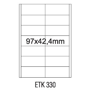 Etykieta samoprzylepna EMERSON 97*42.4 EMERSON nr036