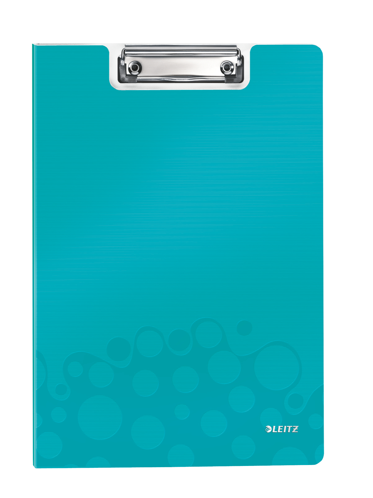 Deska z klipsem i okładką Leitz WOW Metaliczna turkusowa