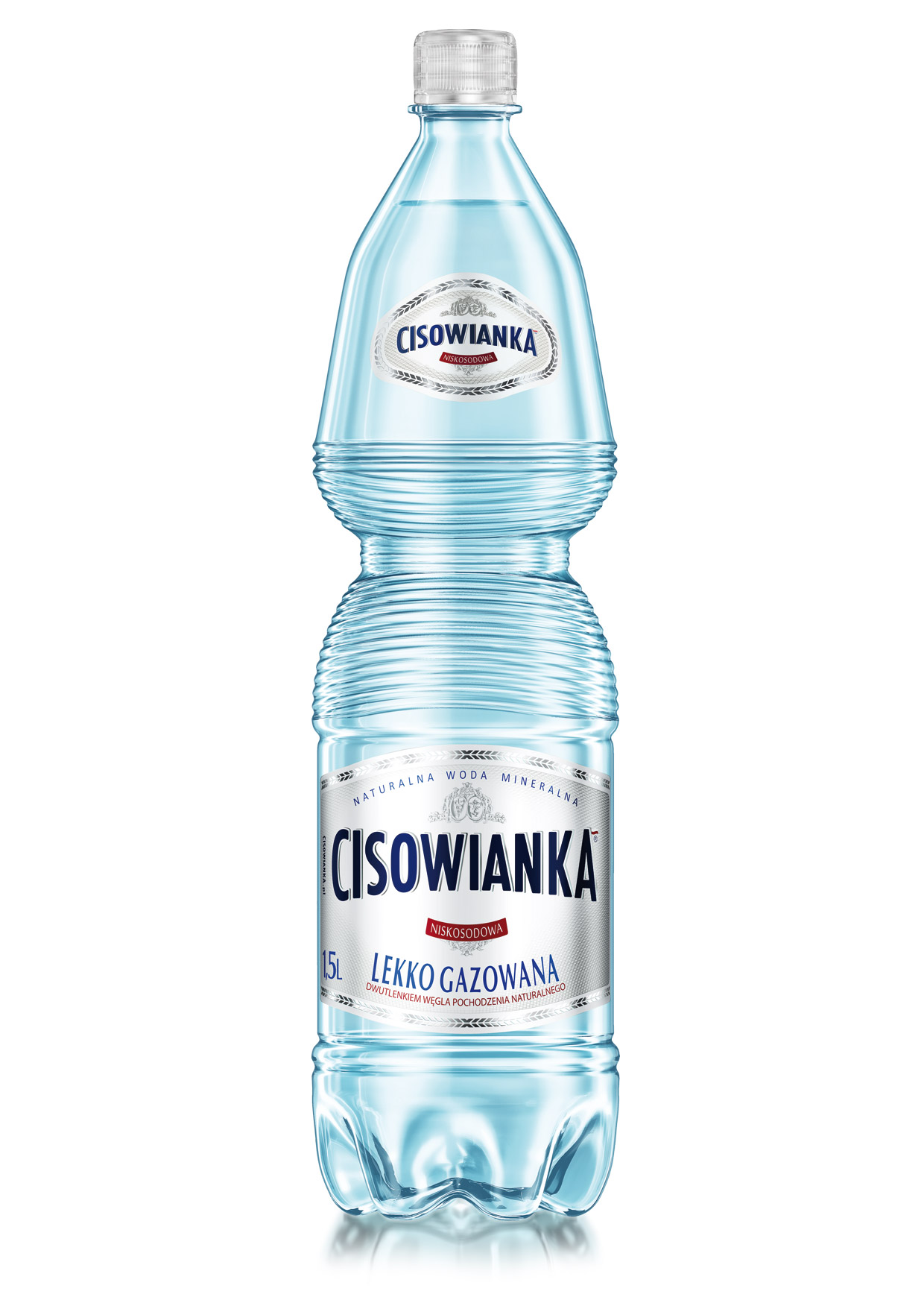 Woda CISOWIANKA 1,5L lekko gazowana