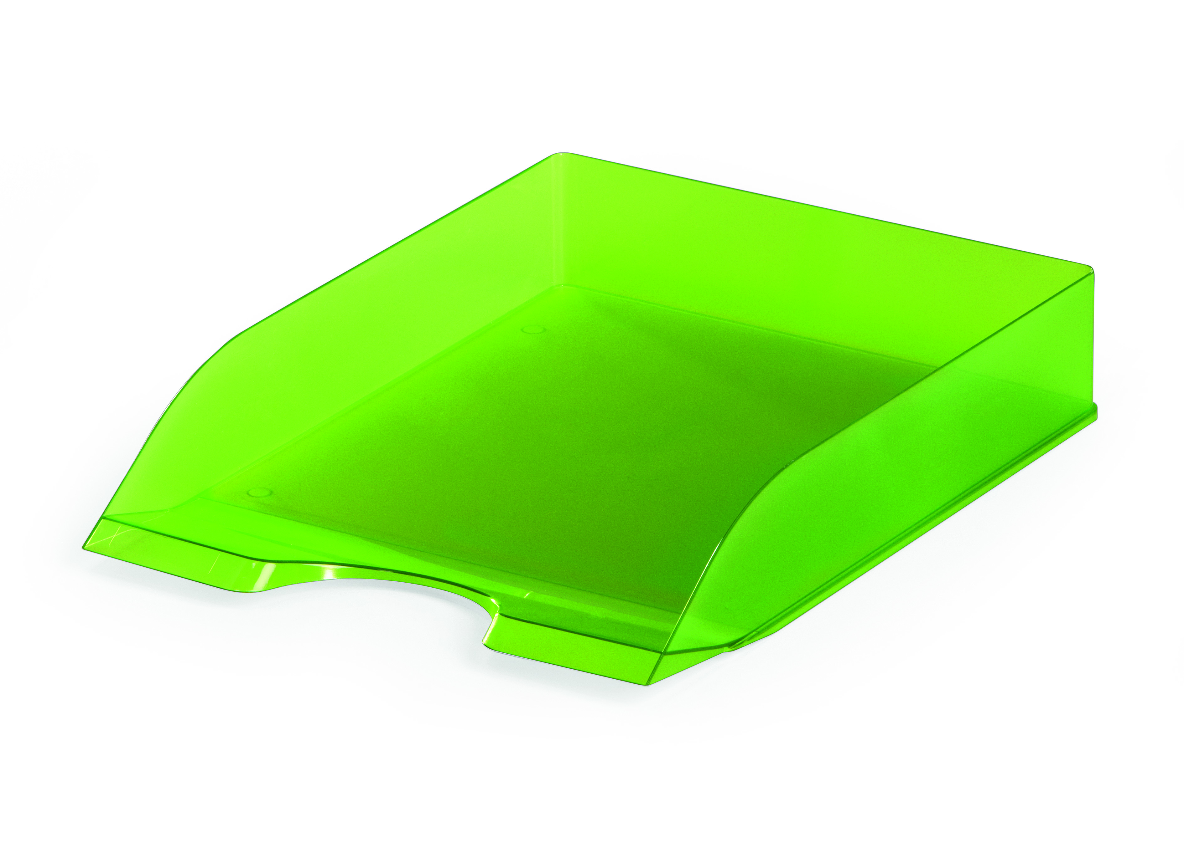 Szufladka na dokumenty DURABLE BASIC A4 przezroczysta jasnozielona