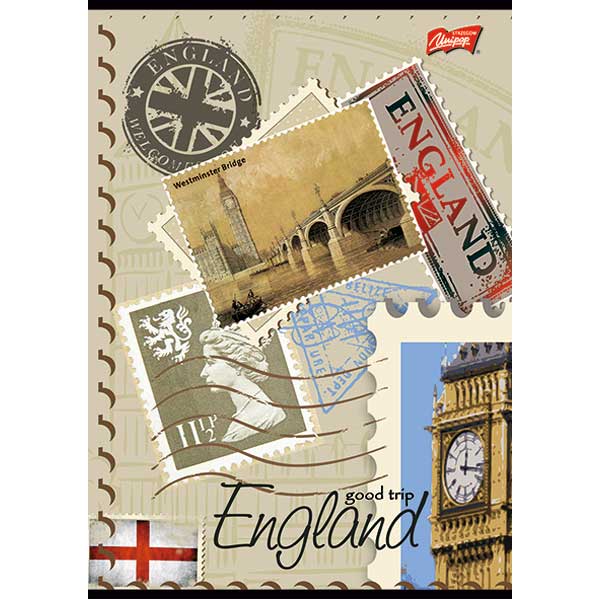 Brulion w półtwardej oprawie A4, 96 k krata Unipap