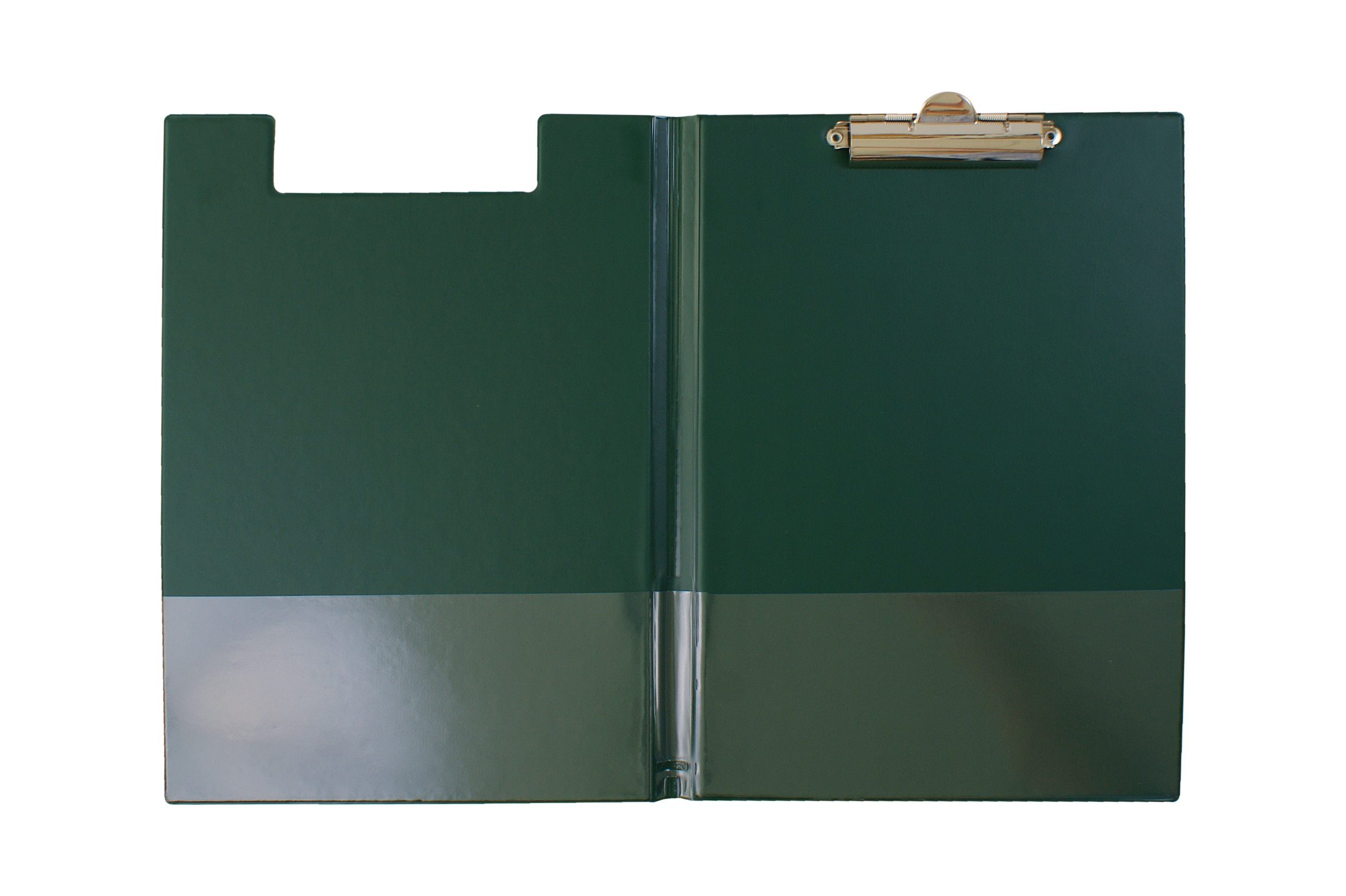 Teczka/deska z klipem A4 BIURFOL ciemnozielona