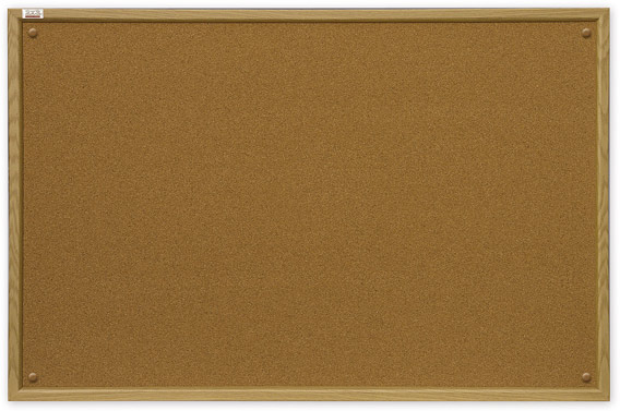 Tablica korkowa w ramie drewnianej 180 x 120 cm OFFICE
