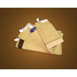 Koperty E4 HK samoklejące z paskiem NC brązowe 150g z rozszerzanym dnem i b