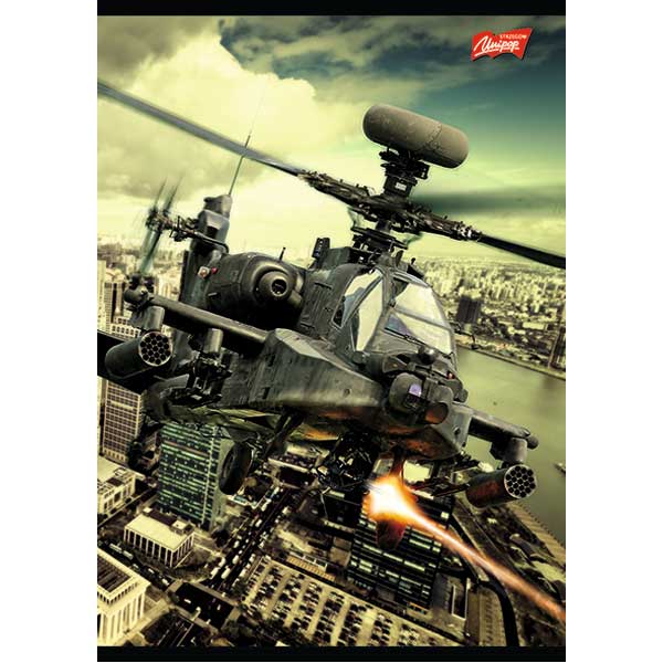 Brulion w twardej oprawie A5, 96 k krata mix Unipap