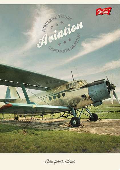 Brulion w twardej oprawie A4, 96 k krata Unipap