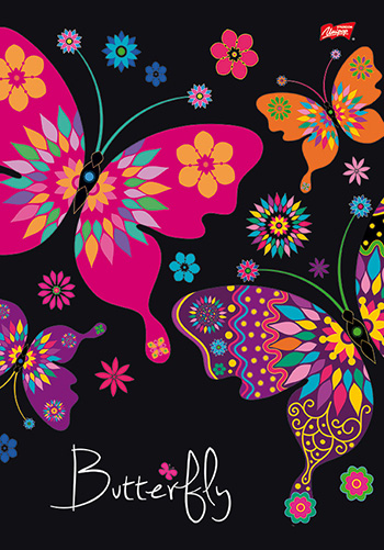 Brulion w twardej oprawie A4, 96 k krata Unipap