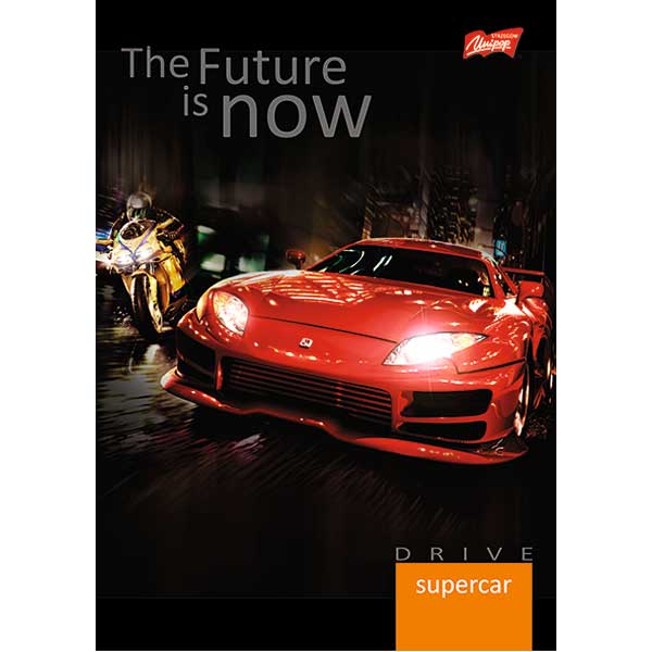 Brulion w twardej oprawie A5, 96 k linia Unipap