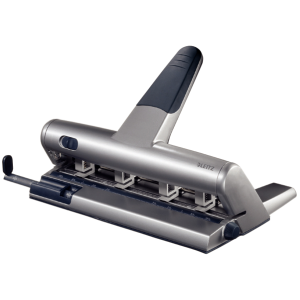 Dziurkacz regulowany LEITZ AKTO czarny 30 kartek