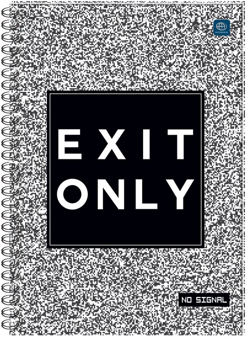 Kołobrulion A5 80 kratka z kolorowym marginesem INTERDRUK