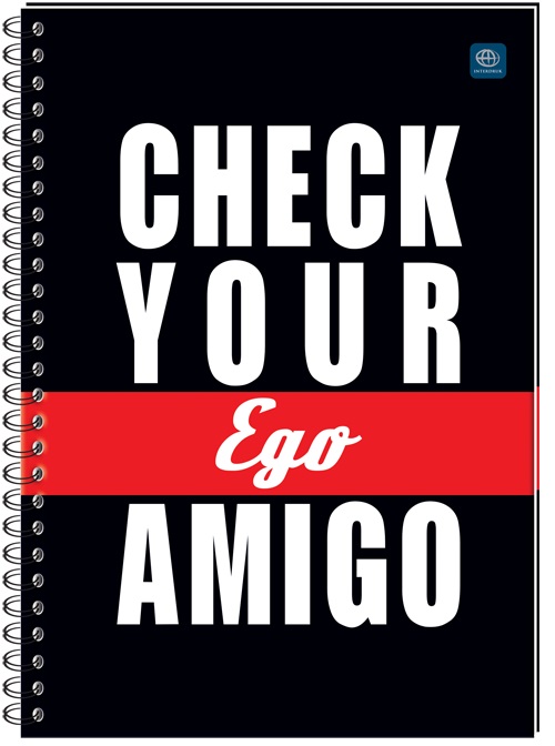 Kołobrulion A4 160 kratka z kolorowymi marginesami INTERDRUK