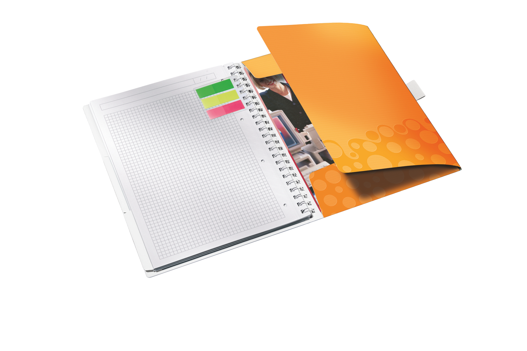 Notatnik z 3 zakładkami