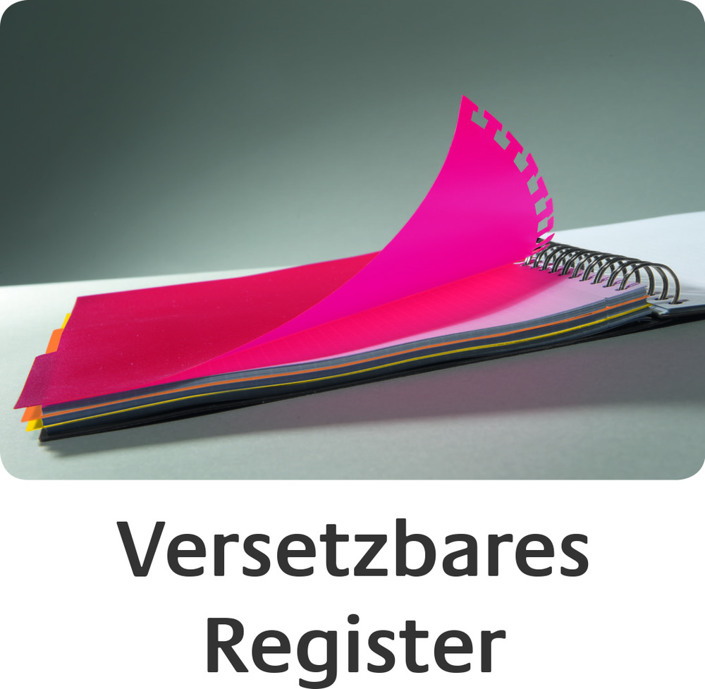 Kołonotatnik Notizio; oprawa - tworzywo sztuczne linie; 90 kartek; elastyczna g