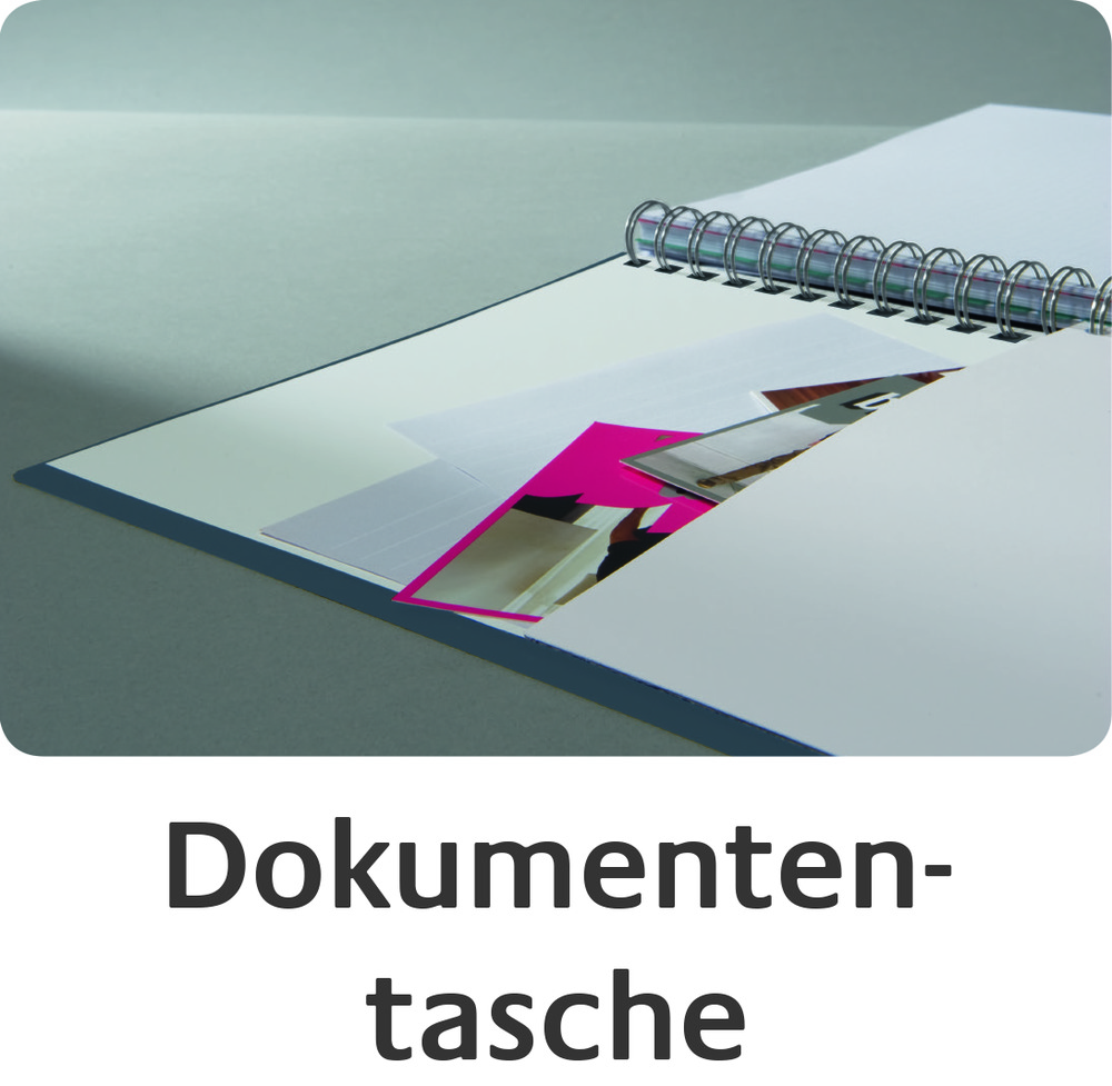 Kołonotatnik Notizio; oprawa - tworzywo sztuczne kratka; 90 kartek; elastyczna