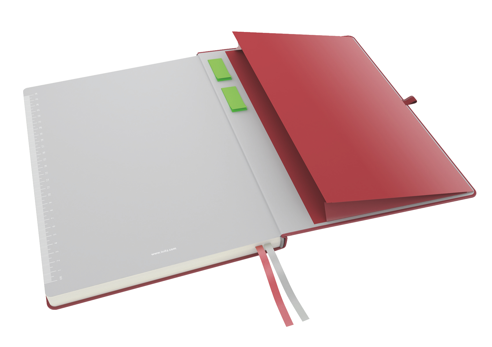 Notatnik LEITZ Complete, A4 80k Czerwony W kratkę 44710025