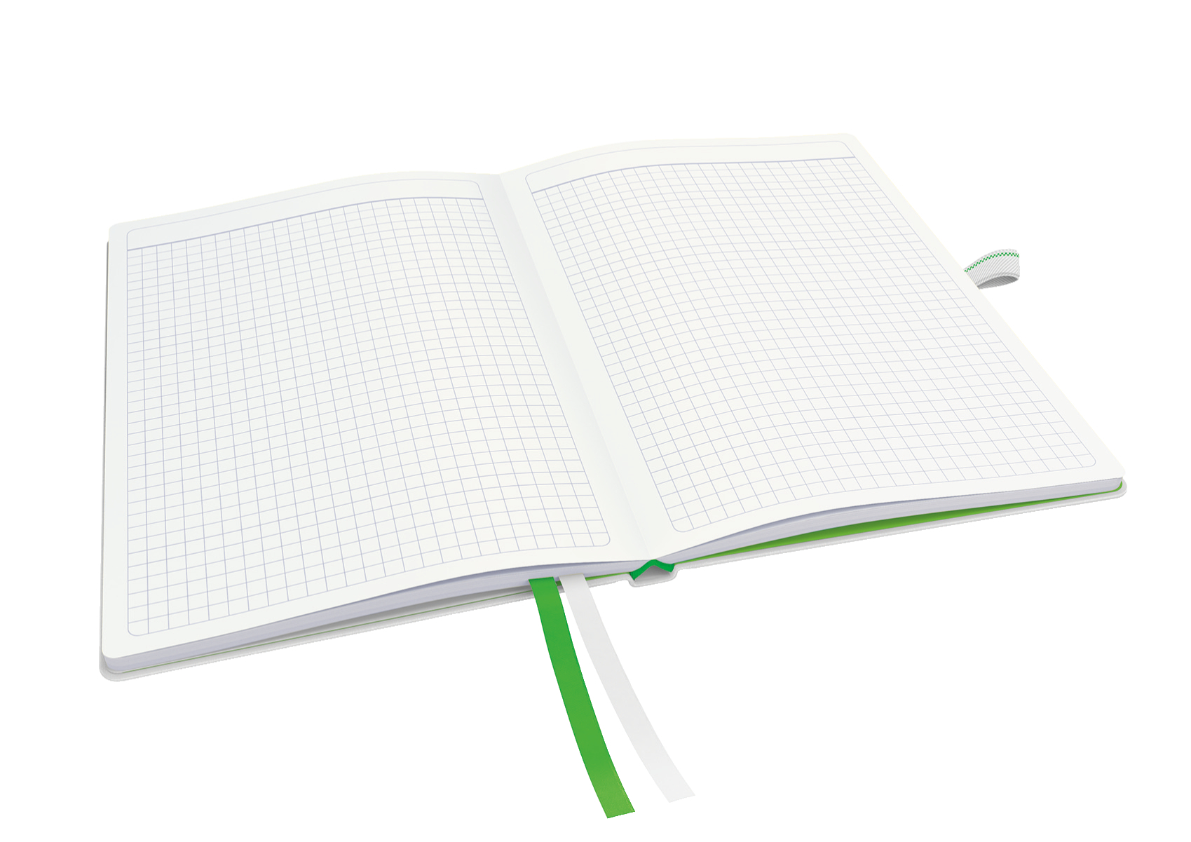 Notatnik A4/80 LEITZ Complete biały w kratkę szyty opr.skóra