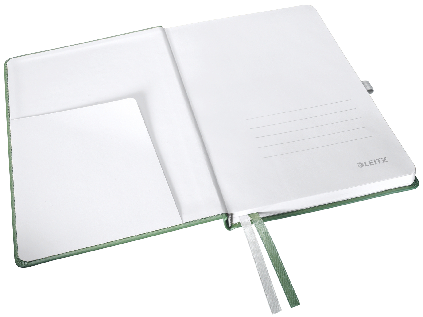 Notatnik w twardej oprawie Leitz Style A5 kratka, pistacjowa zieleń