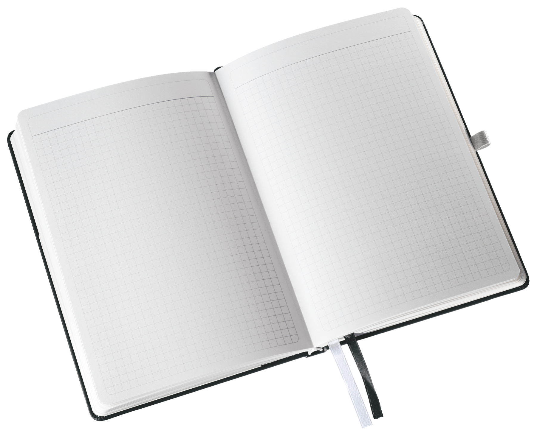 Notatnik w twardej oprawie Leitz Style A5 kratka, satynowa czerń