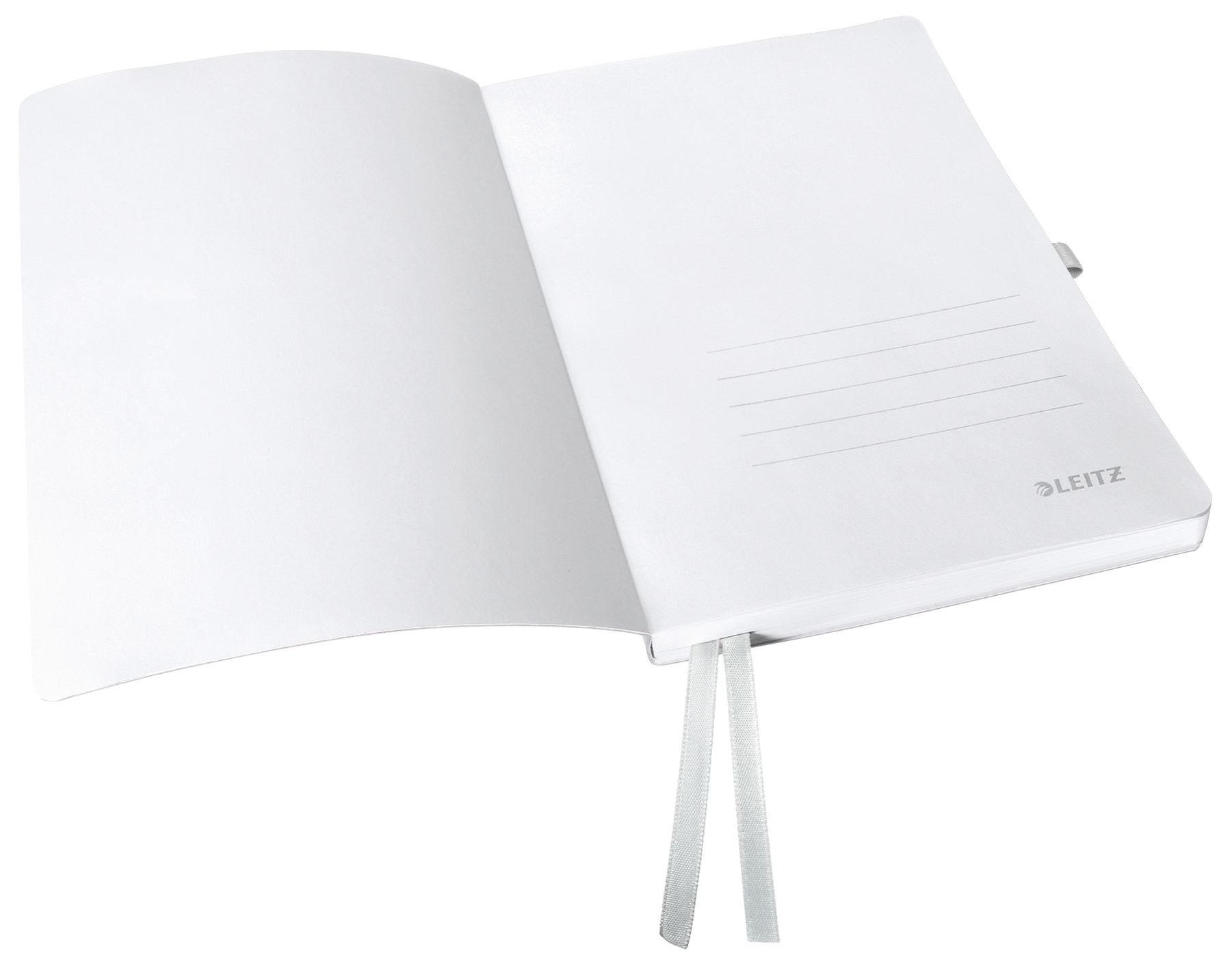 Notatnik w miękkiej oprawie Leitz Style A5 kratka, arktyczna biel