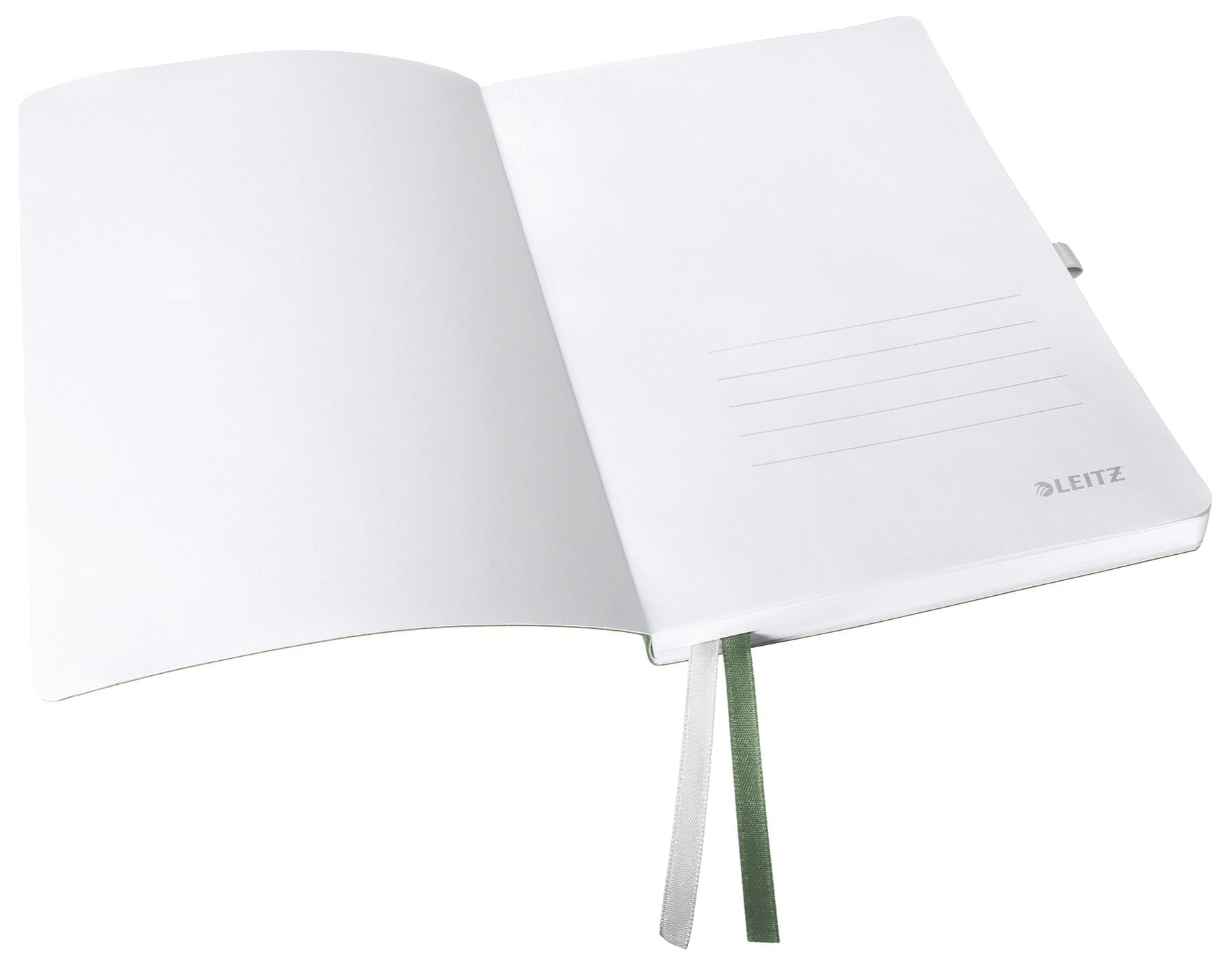 Notatnik w miękkiej oprawie Leitz Style A5 kratka, pistacjowa zieleń
