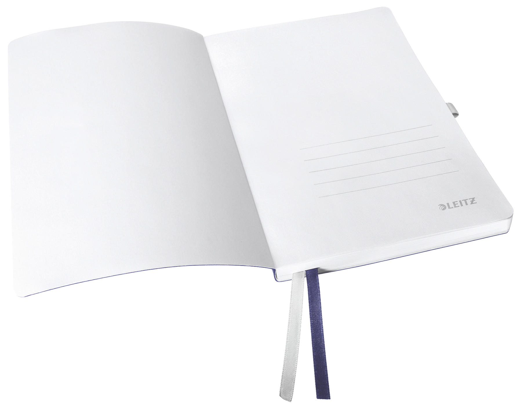 Notatnik w miękkiej oprawie Leitz Style A5 kratka, tytanowy błękit