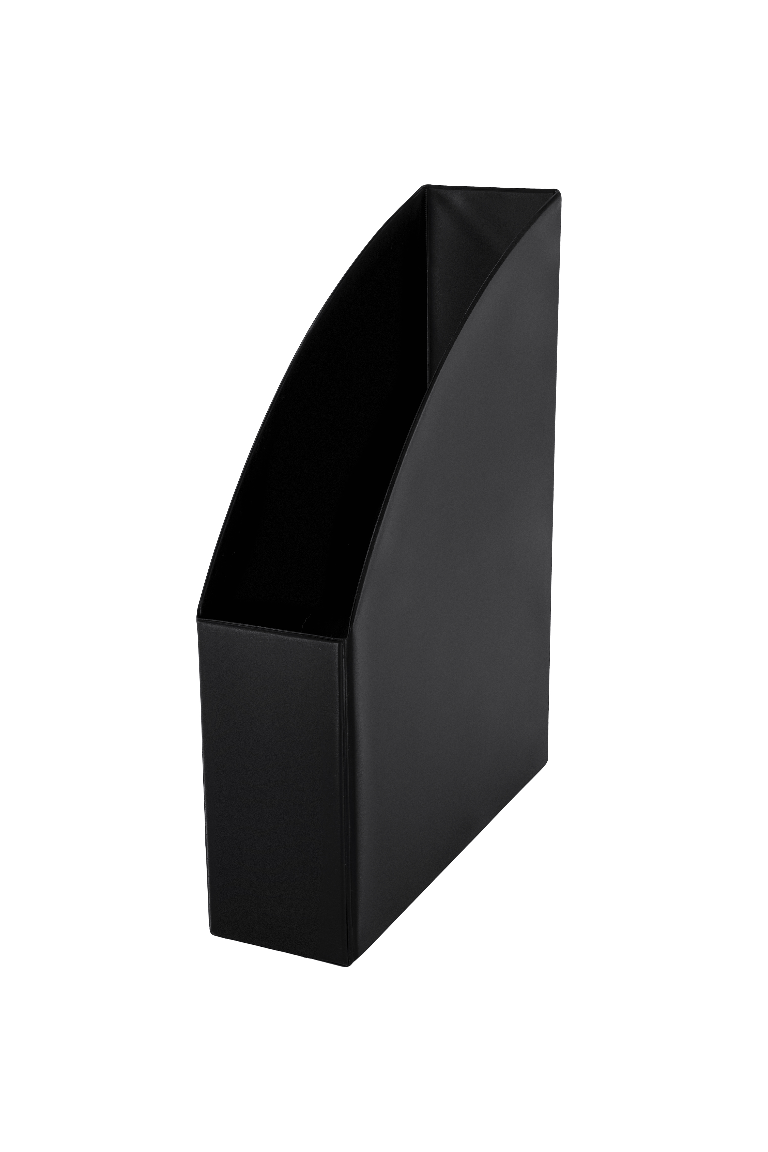 Pojemnik A4 10cm DATURA czarny na czasopisma SD-36-01