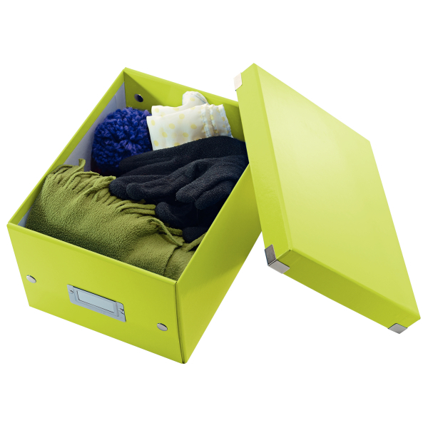 Pudło LEITZ C&S uniwersalne małe, WOW zielony