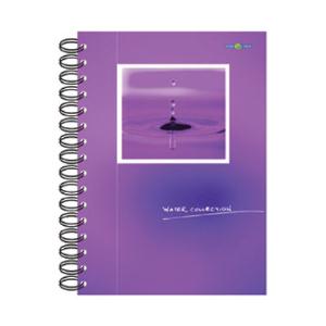 Kołobrulion A5 80 kratka z kolorowym marginesem INTERDRUK