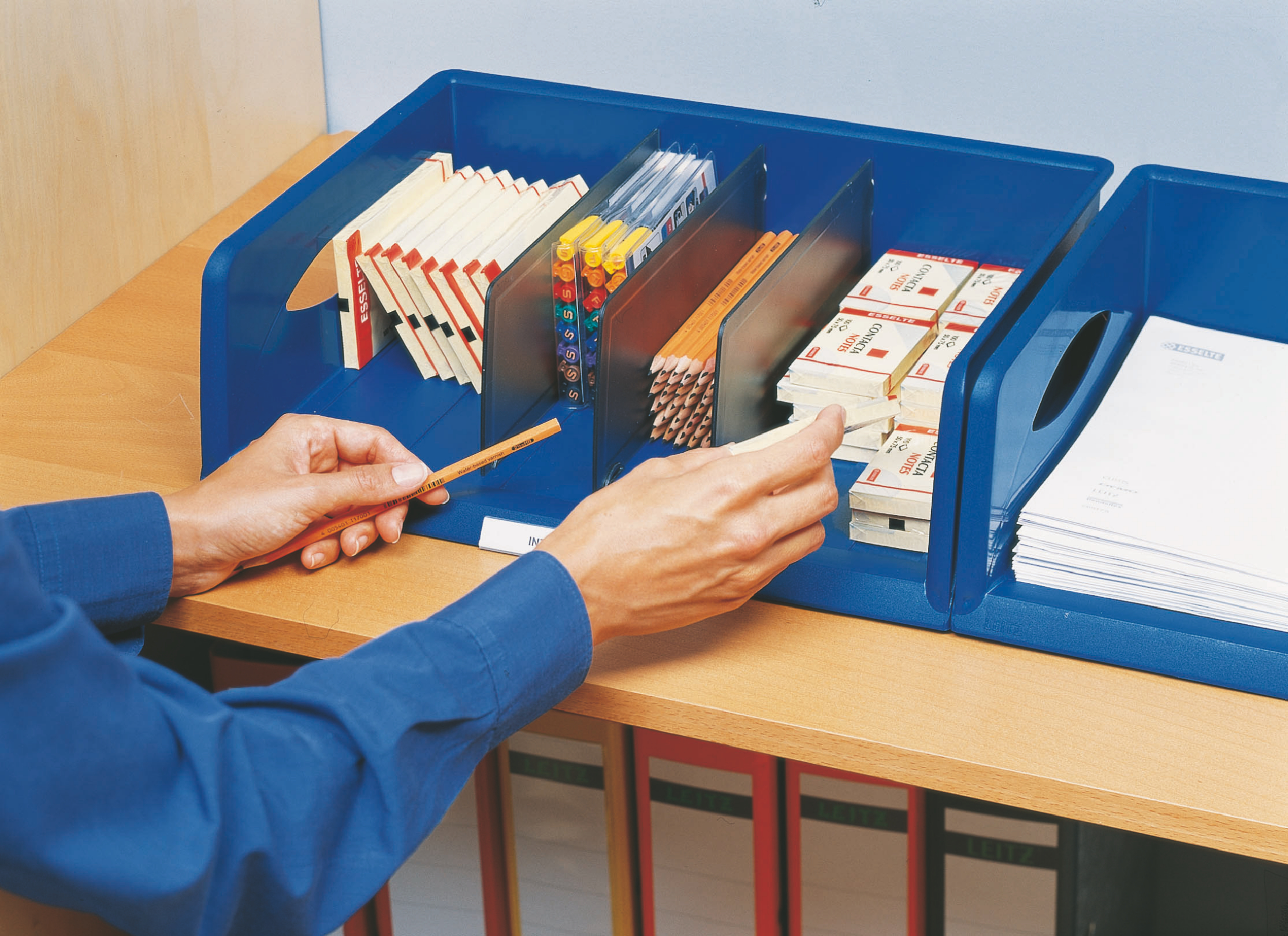 Tacka LEITZ Sorty standard niebieska