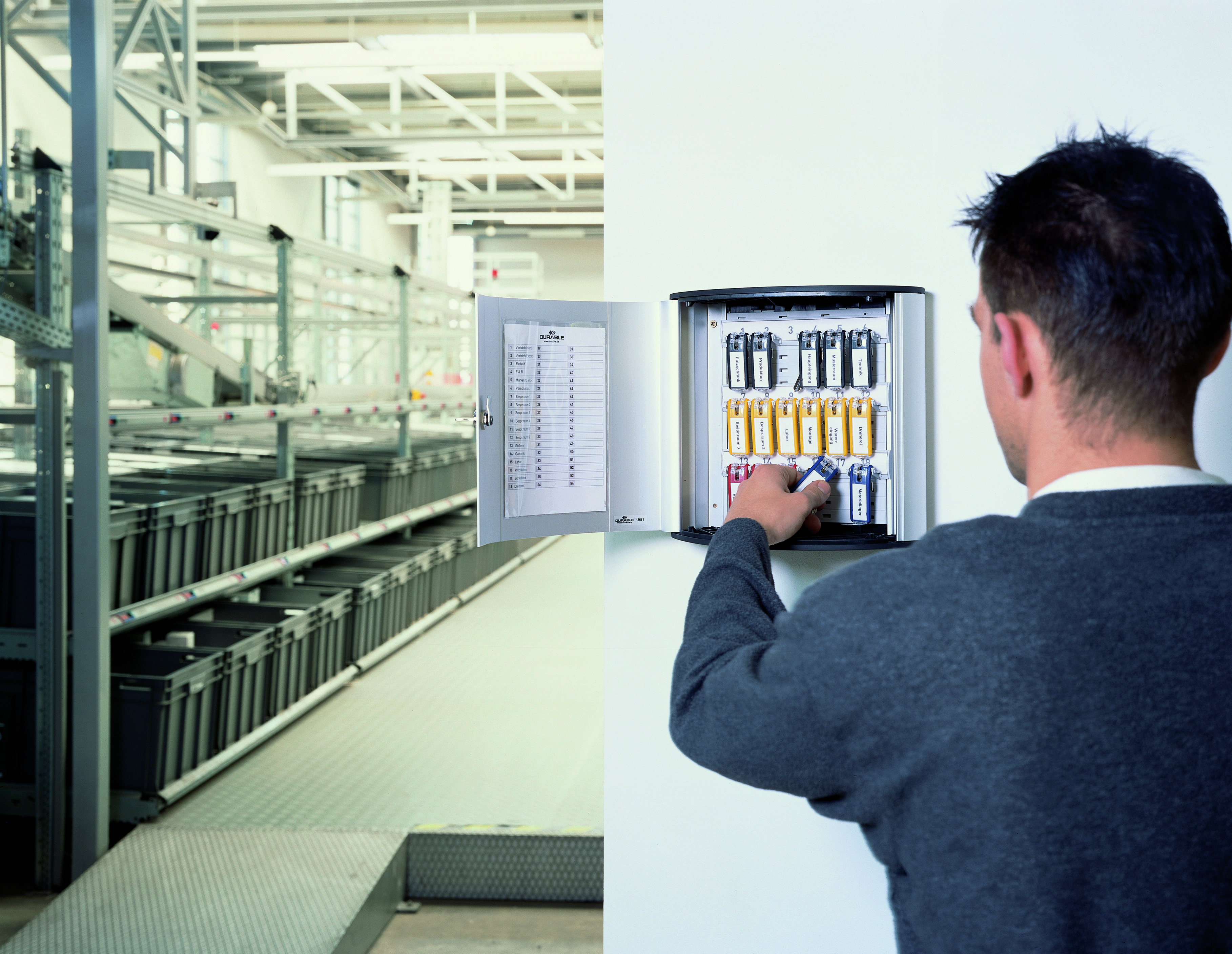 Szafka DURABLE na klucze 18 zawieszek