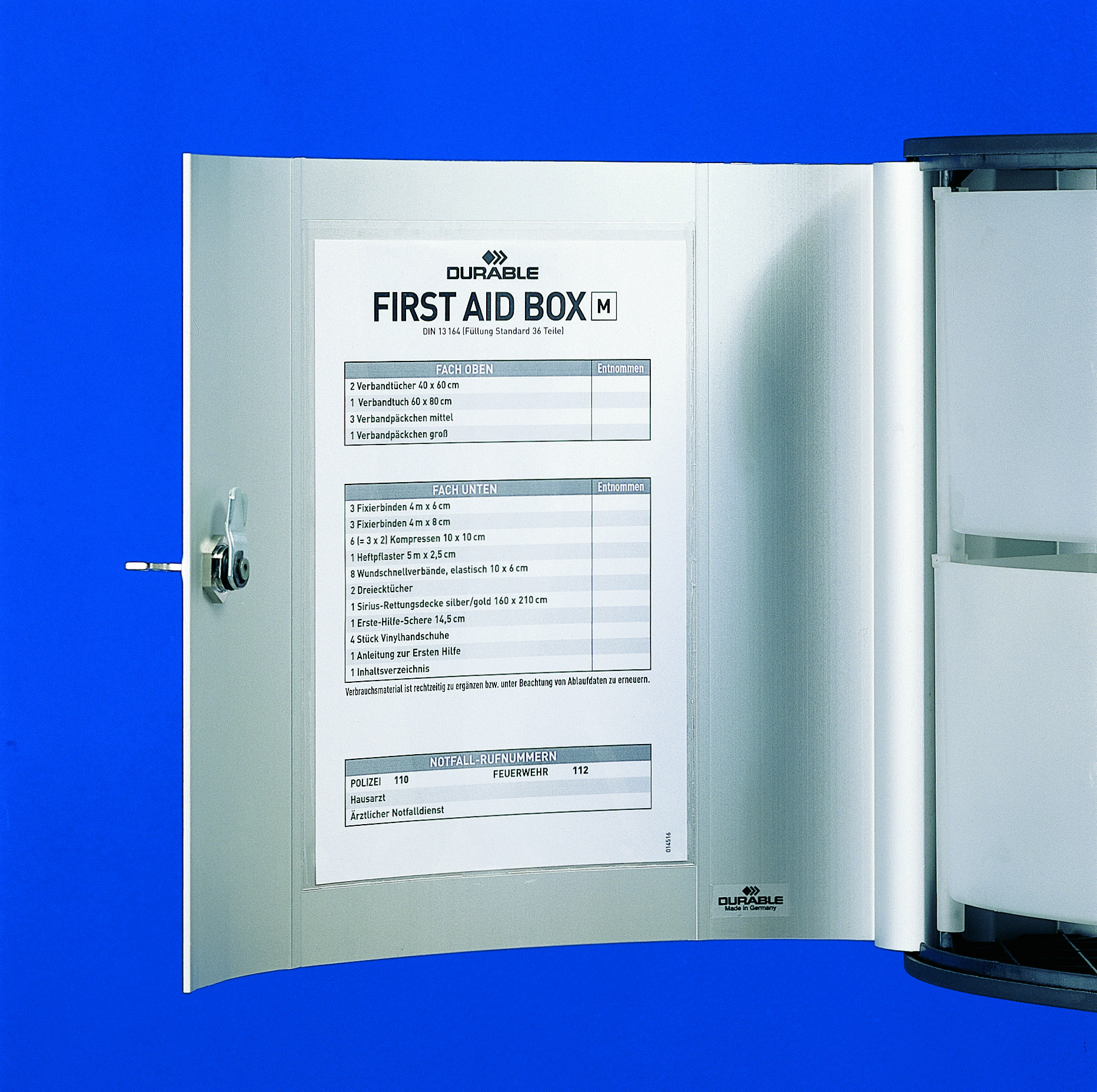 Szafka APTECZKA DURABLE mała 280 x 302 x 118