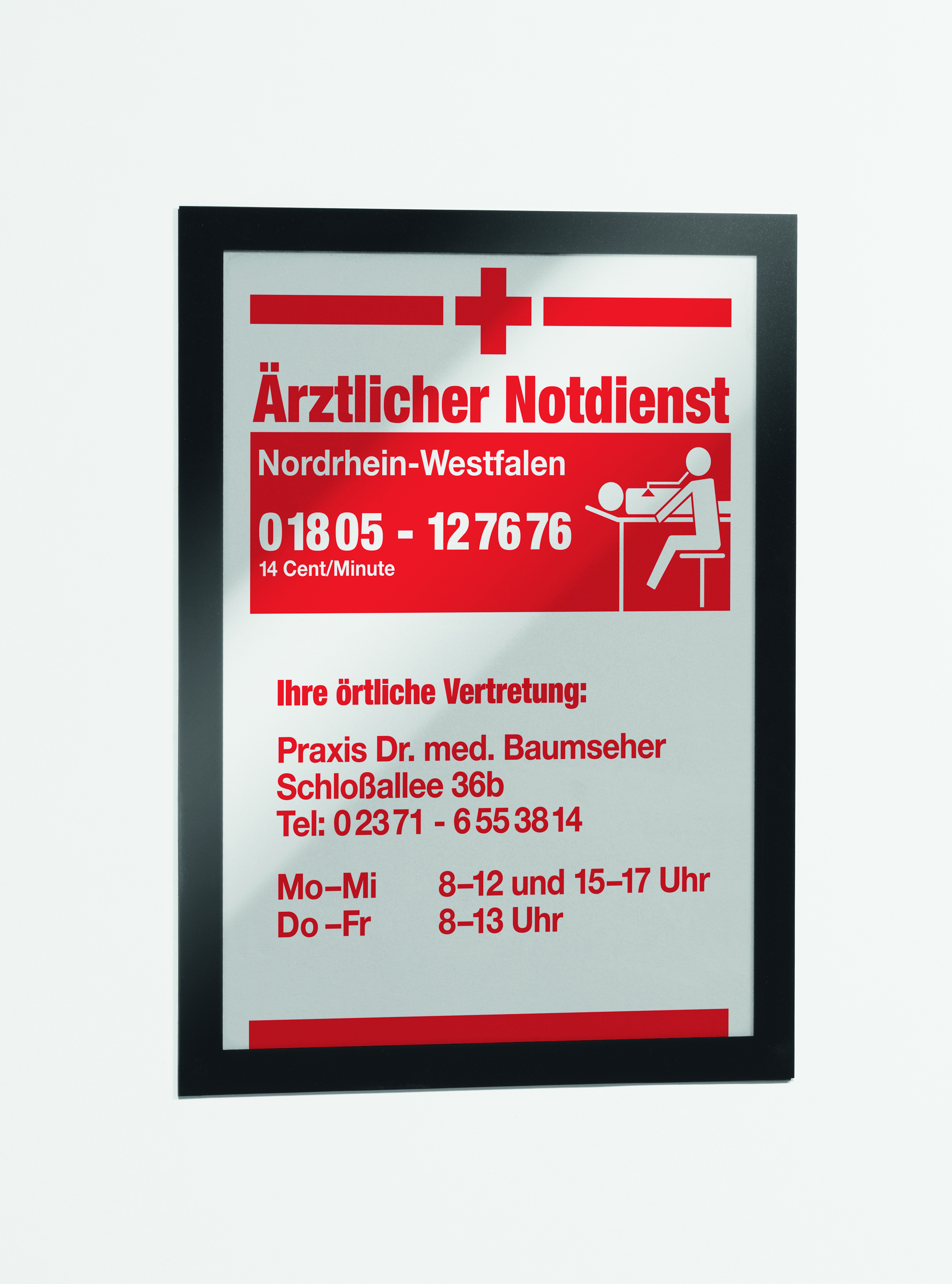 Ramki MAGAFRAME A4 czarne (2 sztuki) DURABLE