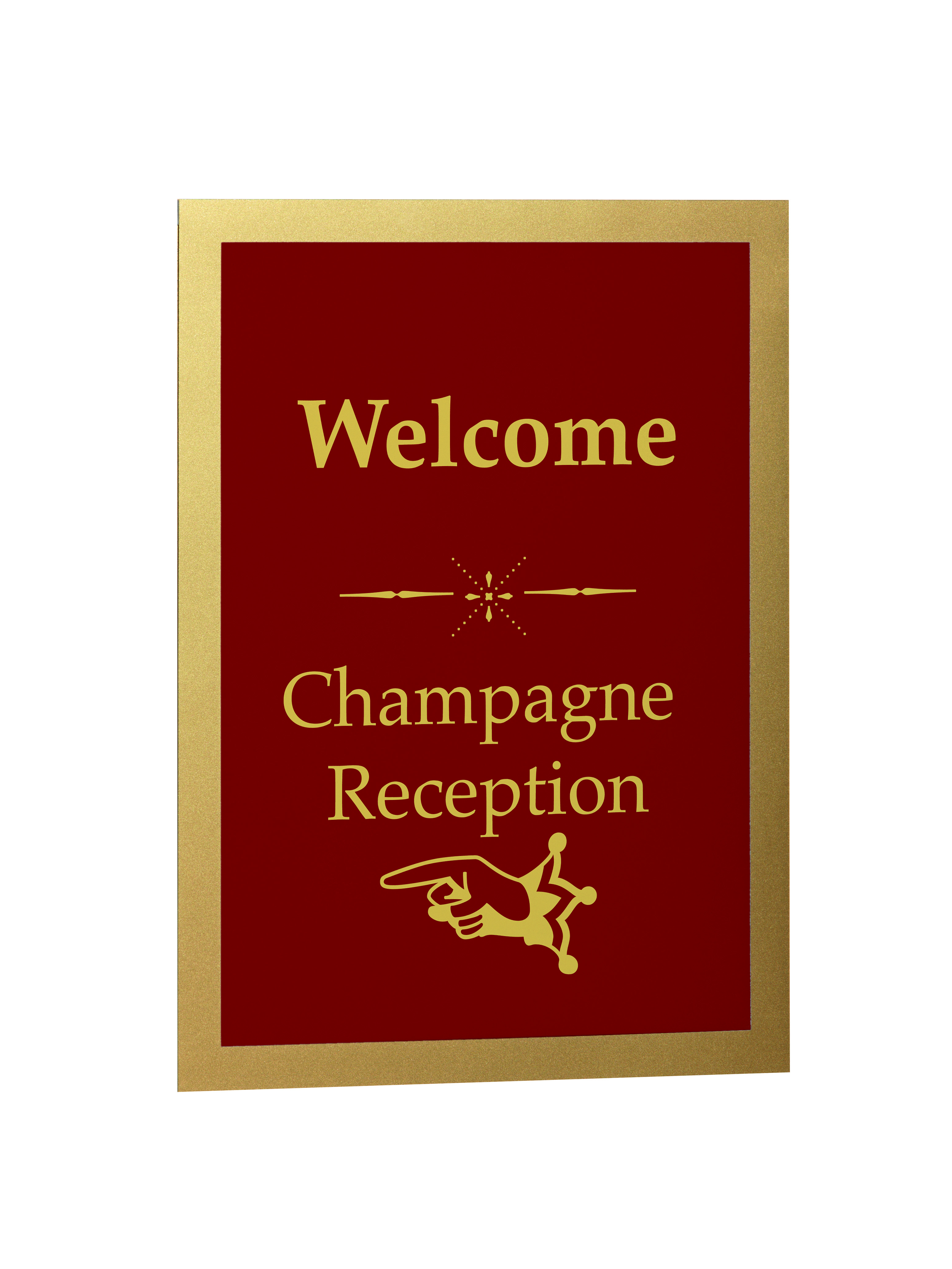 Ramka MAGAFRAME A4 - samoprzyl.magnet., złota