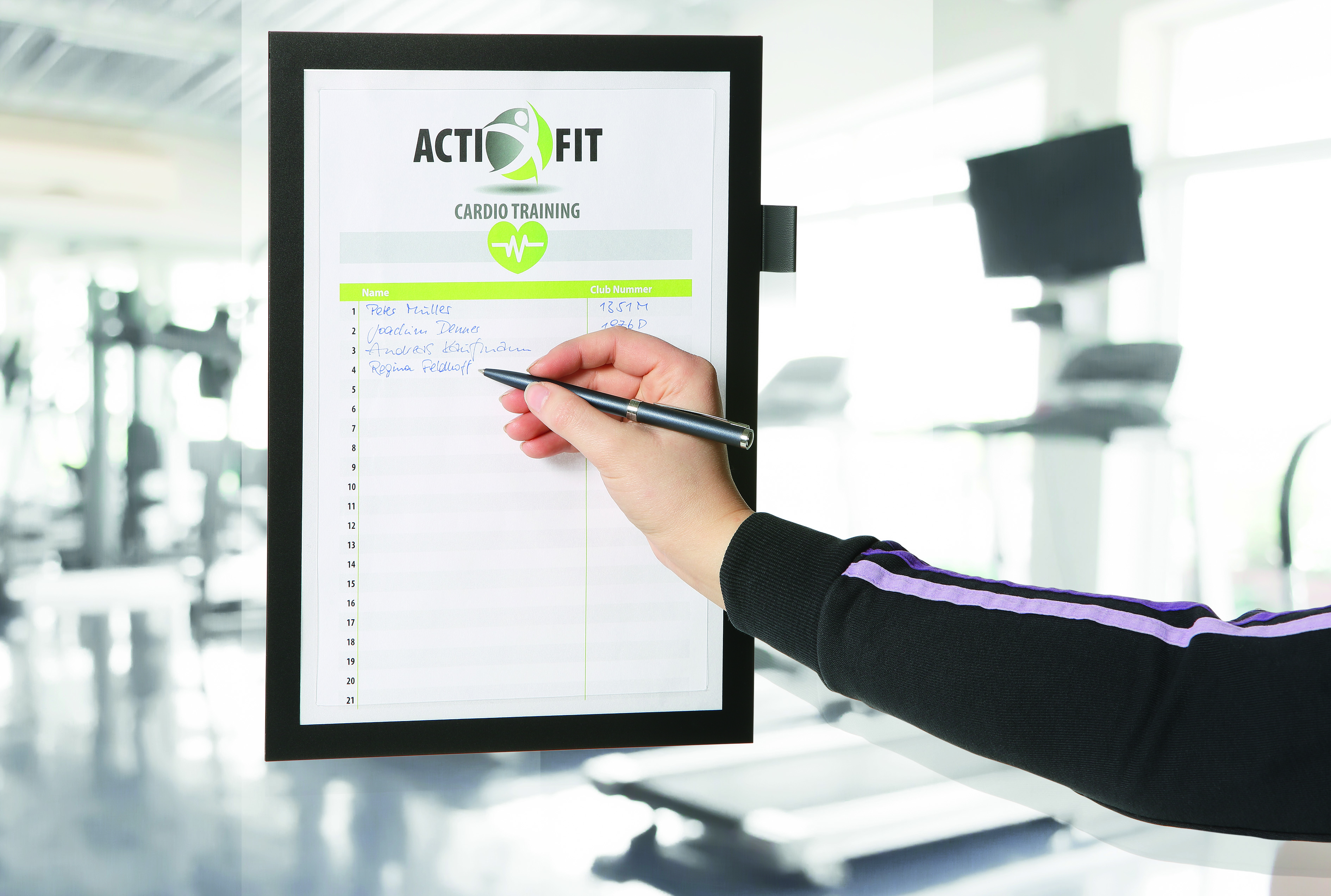 Duraframe NOTE A4 samoprzylepna ramka,czarna DURABLE