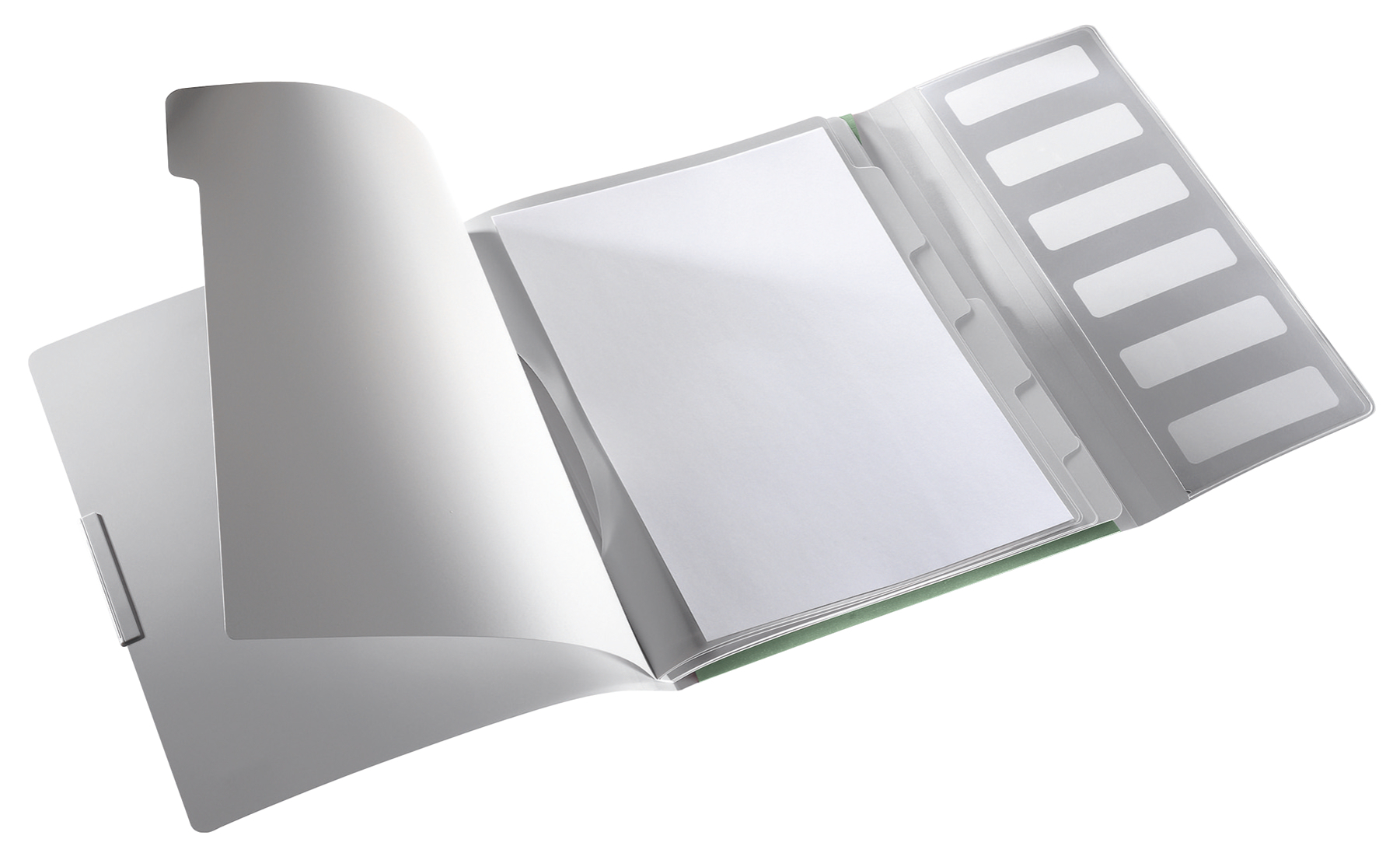 Teczka segregująca Leitz Style 6 przegródek 200 kartek Pistacjowa zieleń