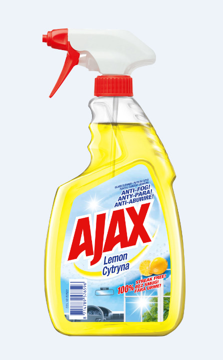 AJAX płyn do szyb spray 500 ml Optimal7 Lemon