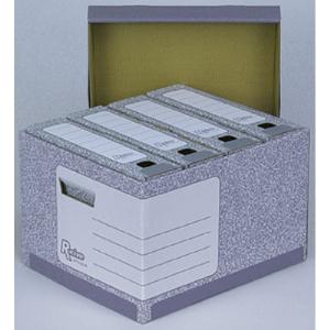 Pudło na archiwa FELLOWES R-KIVE FastFold ze zdejmowanym wiekiem 10 szt.