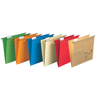 Teczka zawieszana ELBULT CHIC A4 żółty Elba