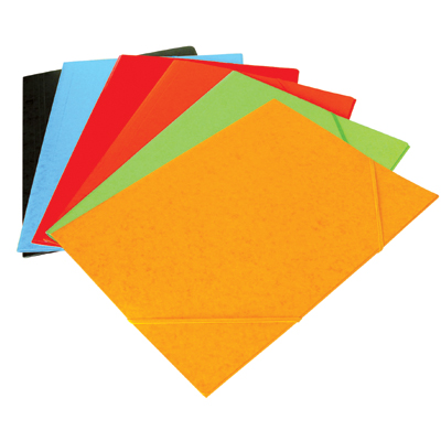 Teczka z gumką Bantex A4 preszpanowa jasnoniebieska