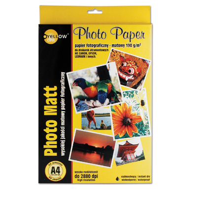 Papier foto Yellow One A6 230g A20 błysz. (6G230)