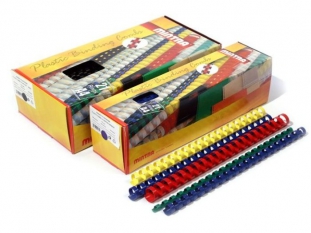 Grzbiety do bindowania ARGO 5mm (100) białe oprawia do 10ark.