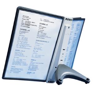 DURABLE SHERPA soho - zestaw 5 paneli prezentacyjnych na biurko