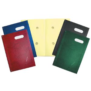 Teczki do podpisu 20 k z okienkiem (granat) Warta