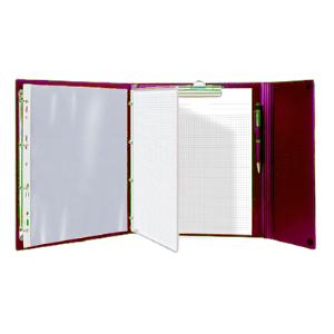 Teczka A4/PP Julia BIURFOL bordowa